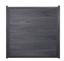 Vorschaubild GroJa Viento Designzaun  Sondermaß Element mit Rahmen Anthrazit