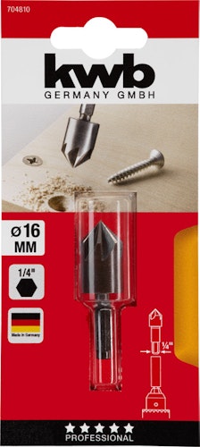 kwb Senker 7-schn WS  1/4"x16mm SB 704810