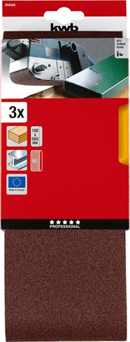 kwb 3Schl-Bänd Kor.100x560 K 80 SB 914408