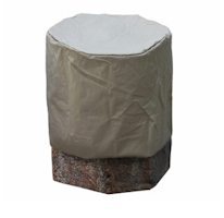 Gardenforma Ersatz-Wetterschutzhaube für Gasbrenner, aus Kanevas Textil, passend für Feuerstelle: Tambora