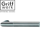 GRIFFWERK Griffpaar für Schlosskasten ARICA Edelstahl poliert / matt KlipptechnikZubehörbild