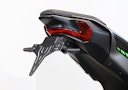 Vorschaubild PROTECH V-SHAPE Kennzeichenhalter  Alu & Stahl Schwarz für KAWASAKI Z900, Z900 (70 kW)