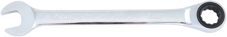 CONTEC Maul-/Ratschenschlüssel TFM-270 15 mm silber