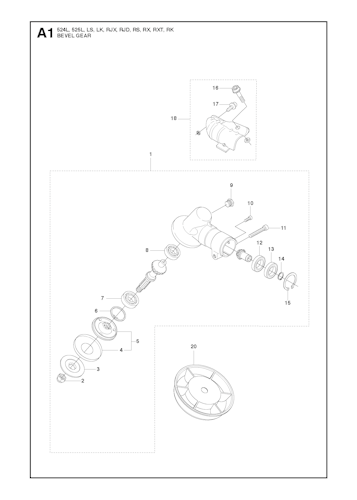 Husqvarna Motorsensen/Freischneider 966776901 525RXT Motorsense