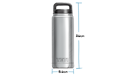Vorschaubild YETI Trinkflasche RAMBLER 26 oz. (769 ml) - mit Chug-Verschluss
