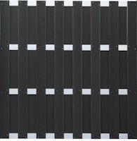 GroJa Fertigzaun Quadratisch 180 x 180 x 3,2 cm