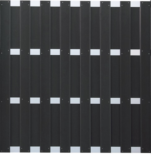 GroJa Fertigzaun Quadratisch 180 x 180 x 3,2 cm