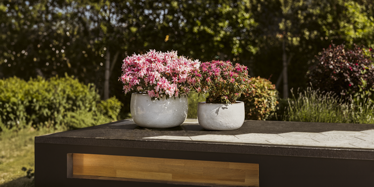 Plant Pot Kielo weiß