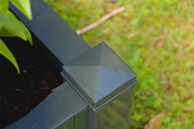 KHW Pflanzkasten groß mit Zentralspalier (2-tlg.) 100 cm