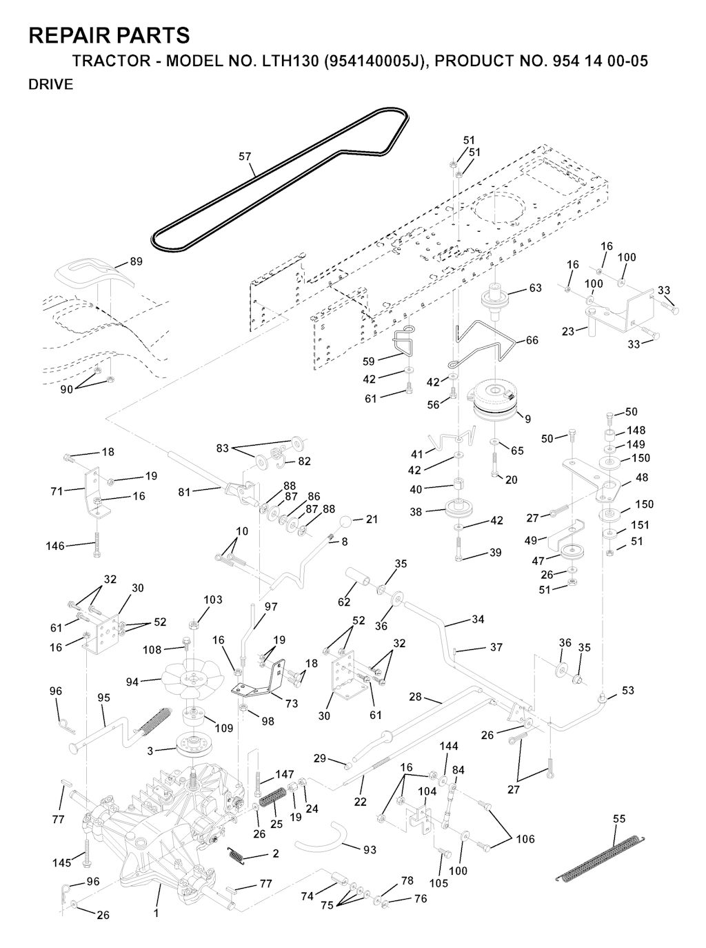 Explosionszeichnung Ersatzteile