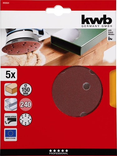 kwb Q-STICK Scheib gel 150 K240 SB 492024