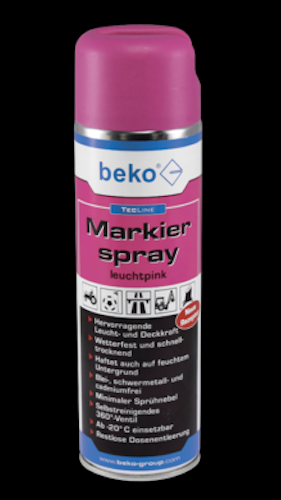 beko TecLine Markierspray, 500 ml, versch. Farben