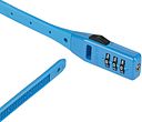 Vorschaubild KRYPTONITE Zahlen-Kabelschloss Click Lock blau