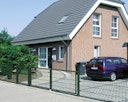 Vorschaubild Alberts® Doppelstabmatten 6/5/6 Komplettset 2-50 Meter inkl. Pfosten mit Klemmlasche