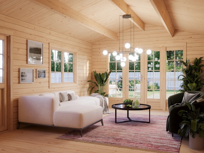 Palmako Gartenhaus Irene 19,0 m² - 44 mm