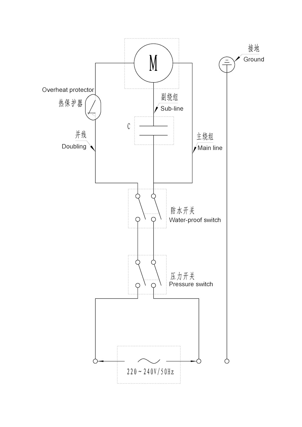 Explosionszeichnung Ersatzteile