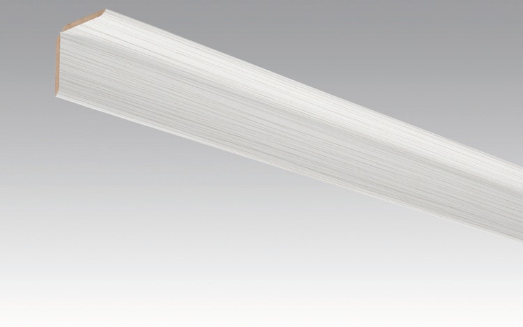 MEISTER Faltleiste 35/35 mm  Streifer silber 4021 - 2380 mm