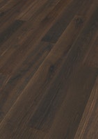 MEISTER Parkettboden MeisterParkett. longlife PD 400 2200 x 180 x 13 mm 9007 Eiche lebhaft kerngeräuchert gebürstet ultramattlackiert