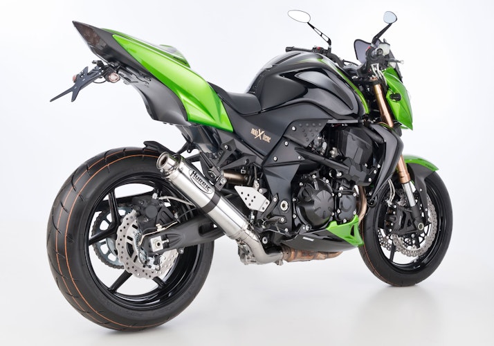 HURRIC SLIP-ON Schalldämpfer Supersport Aluminium poliert für KAWASAKI Z750R