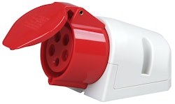 Kopp CEE- Wandsteckdose rot