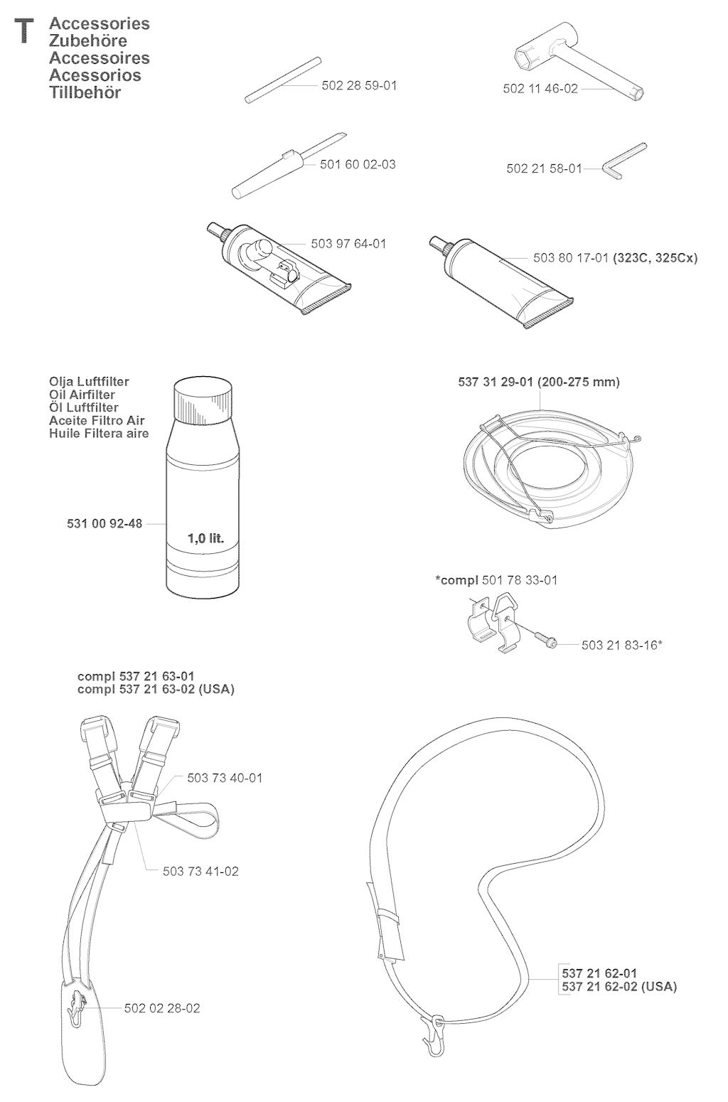 Explosionszeichnung Ersatzteile