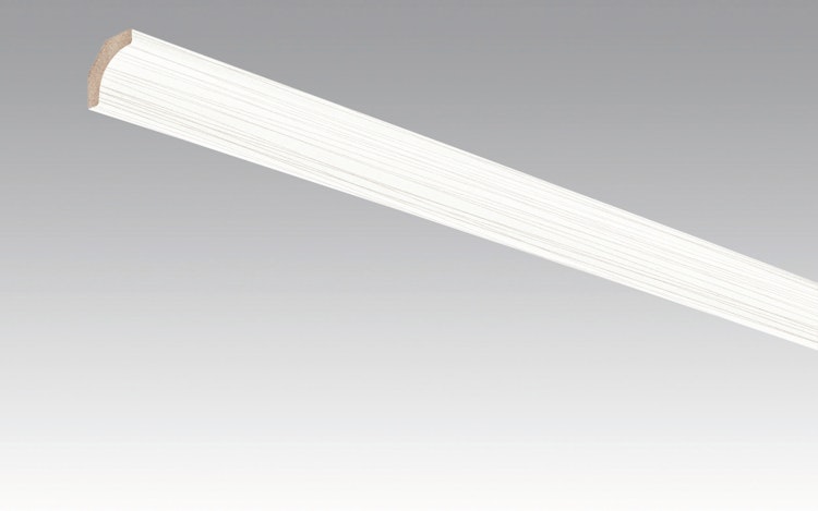 MEISTER Hohlkehlleiste 22/22 mm  Streifer silber 4021 - 2380 mm