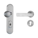 Griffwerk KOMBI-SCHUTZBESCHLAG TITANO SB_882 MIT GRIFF MINIMAL MODERN, ZA 72Zubehörbild