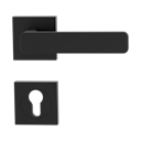 Vorschaubild Griffwerk Türgriff MINIMAL MODERN SIEGER DESIGN eckig - Samtgrau,Kaschmirgrau,Graphitschwarz