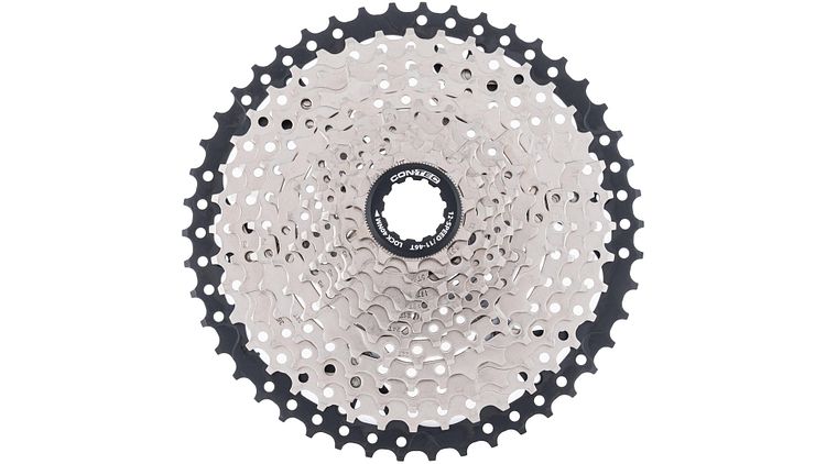 CONTEC Kassette Grad 12-fach silber/schwarz