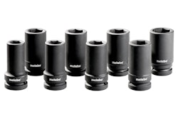 Metabo Steckschlüsselsatz 8-teilig für Schlagschrauber 1"