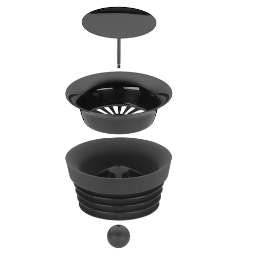 WMF Wasserkaraffe 1,0 l schwarz