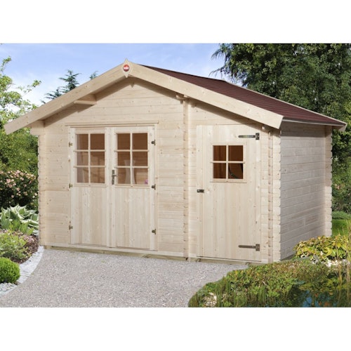 Weka Gartenhaus 253 - 28 mm