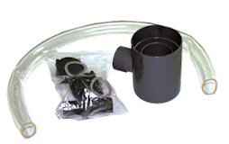 Regensammler DN 75, dunkelgrauZubehörbild