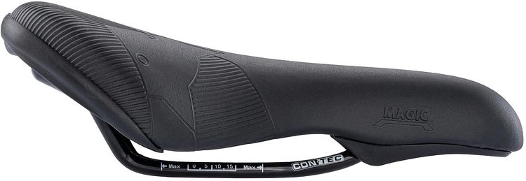 CONTEC Sattel Magic Unisex schwarz