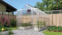Vorschaubild Vitavia Gewächshaus Dione/Diana 9900 inkl. 4 Dachfenster und Stahlfundamentrahmen - 9,9 m²