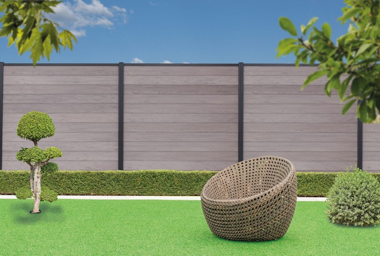 T&J SKÄR WPC Stecksystem Start- und Abschlussleiste