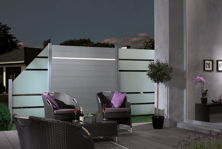 TraumGarten System Glas ALPHA 1200 x 1800 mm