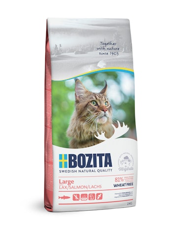 Bozita Large Wheat Free Salmon Katzentrockenfutter