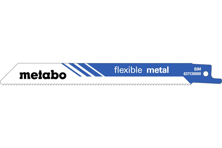Metabo 2 Säbelsägeblätter "flexible metal" 150 x 0,9 mmBiM1,8 mm/ 14 TPI