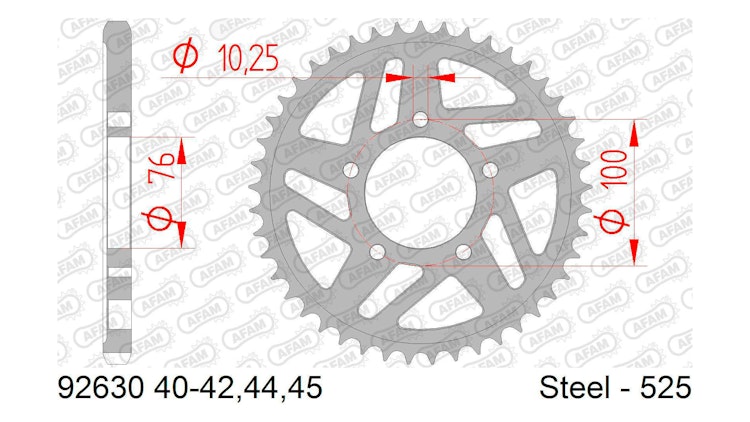 Afam Kettenrad 92630