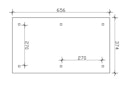 Vorschaubild Skan Holz Carport Taunus 374 x 656 cm