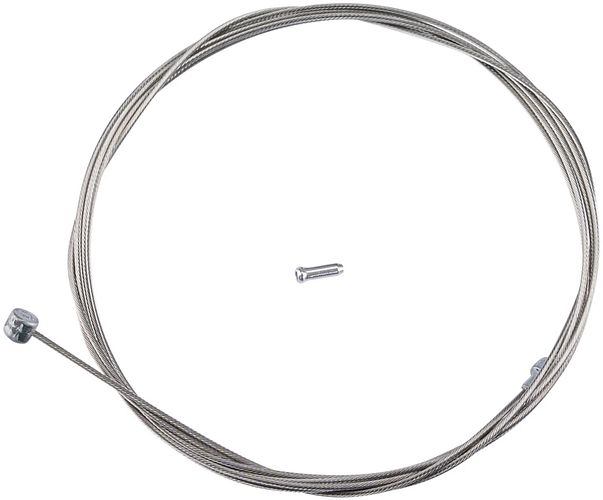 CONTEC Bremsinnenzug Stop+ 2000 mm silber SB-verpackt, universal, inkl. 1 Endhülse