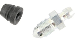 Brembo Bremsenentlüftungsschraube M10 x 1, 15 mm, silber, mit Kappe, für P2 08