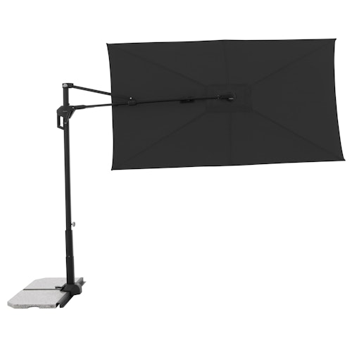 doppler Pendelschirm ACTIVE 240 x 135 Green Edition, Aluminium Anthrazit / 100 % Polyester 180 g/m²