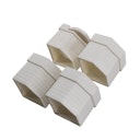 Vorschaubild Kettler Ersatzteil Bodenschoner für Tischgestell CUBIC Aluminium Weiß, 4er Set