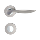 Vorschaubild Griffwerk Türgriff FRANCESCA Schraubrosette- Chrom/Nickelmatt - Auslaufartikel
