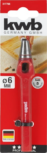 kwb Henkellocheisen  6 mm SB 317706