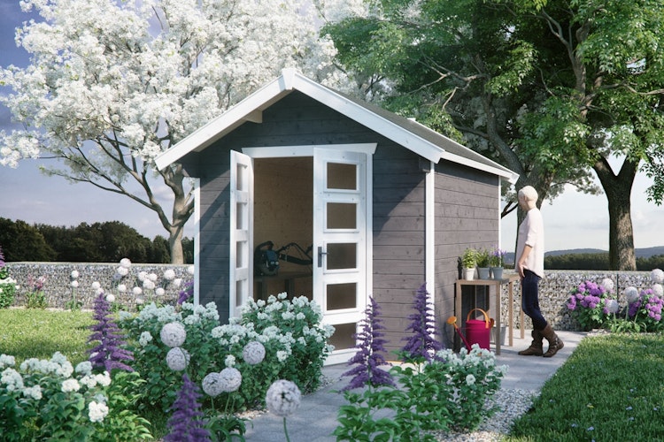 Skan Holz Gartenhaus Hengelo - 28 mm