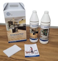 KWG Reinigungs und Pflege Set je 1 Liter Aktivreiniger und Vollpflege