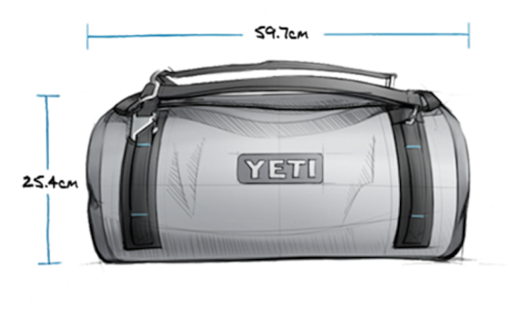 YETI Reisetasche wasserdicht PANGA 50L